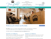 Tablet Screenshot of picobellasalon.nl